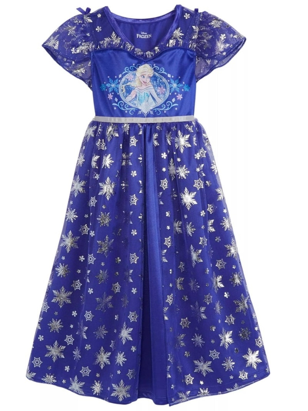 Disney Frozen Elsa Snowflake Nightgown 6